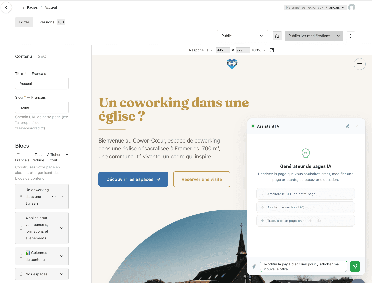 Capture d'écran Brokerweb